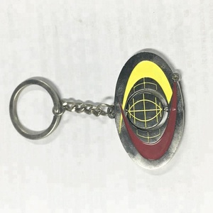 定制标志钥匙链批发公司名称金属钥匙链， - Product Image 3