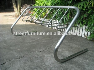 Porte-vélo extérieur personnalisable en acier inoxydable 316 Porte-vélo Porte-vélo Support de stationnement pour vélo - Product Image 3