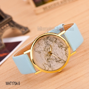 Popular vogue hot selling around word map print watches - Product Image 6