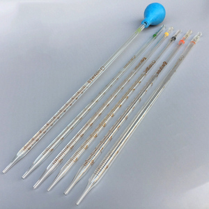 مختبر البورسليكات الزجاج فئة A السحاحة مع PTFE - Product Image 4