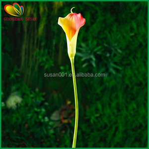 Flores artificiales mini calla <span class=keywords><strong>lirio</strong></span> verdadero toque para decoración del hogar - Product Image 4