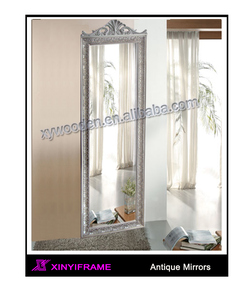 Specchio da <span class=keywords><strong>Parete</strong></span> Elegante Bianco Appeso per Camera da Letto e Ingresso - Product Image 1