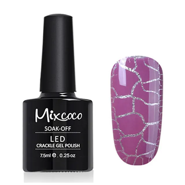 Mixcoco-gel uv para salón de manicura, esmalte de uñas profesional craquelado, 2023