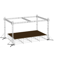 Jeux d'éclairage de scène en aluminium, 5 pièces