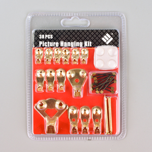 Shanfeng 38 miếng nhiệm vụ nặng nề khung ảnh móc hình ảnh treo Kit cho Tường Gắn trong vỏ sò vỉ gói lên - Product Image 1