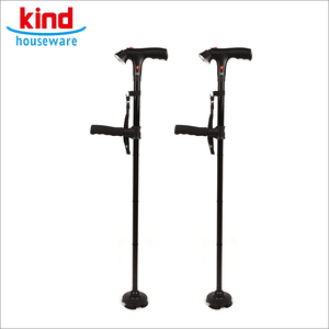 Canne en aluminium à double poignée rechargeable pour la rééducation, légère et avec alarme, bâton de <span class=keywords><strong>marche</strong></span> rétractable - Product Image 3