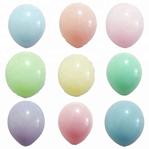 100 pièces 10 pouces ballon en Latex couleur Macaron ballons de décoration de mariage SBR122 - Product Image 6