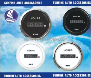 52 Mm Rood Digital Led Glowshift Digital Air/Fuel Ratio Afr Gauge Meter Voor Notchback Saloon