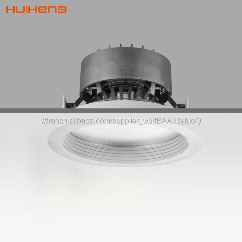 Haute qualité en aluminium CRI80 3000 k 12 w 15 w cree cob led encastré downlight