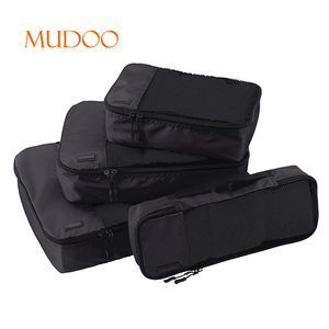 Approvisionnement d'usine voyage emballage cubes 4 pcs ensemble mince voyage bagages sacs - Product Image 2
