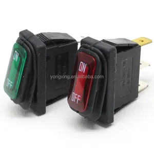 Rocker Switch 3 Positon KCD1 Rocker Switch Waterproof cover