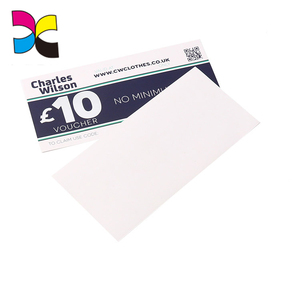 <span class=keywords><strong>Coupon</strong></span> nero graffio all'ingrosso stampa Shopping sconto carta personalizzata grazie biglietto da visita - Product Image 4