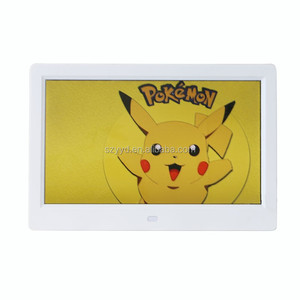 10 inch 1024*768 love pikachu photos digital picture frame play with e-paper