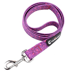 <span class=keywords><strong>China</strong></span> Professionele Fabrikant Premium Hondenhalsband En Leiband Set Polyester Met Print Decoratie Sjaal Polyurethaan Gecoat - Product Image 4