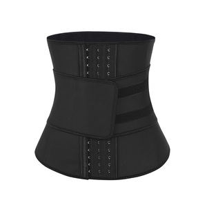 Hexin Có Thể Điều Chỉnh Móc Kiểm Soát Bụng Biểu Tượng Tùy Chỉnh Nén Vành Đai Phụ Nữ Latex Eo Huấn Luyện Viên Nhãn Hiệu Riêng - Product Image 2