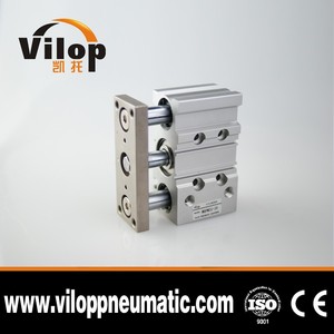 VILOP MGP Série Compact Guide Cylindre <span class=keywords><strong>SMC</strong></span> Standard <span class=keywords><strong>MGPM</strong></span> et MGPL portant: Glisser/ball bushing - Product Image 2