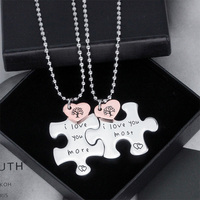Collier pendentif classique en acier inoxydable pour la Saint-Valentin, « Tu es ma personne », pour les amoureux, les couples romantiques, le mari, la femme, le garçon, la fille