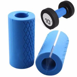 Épais Silicone Graisse Adaptateur <span class=keywords><strong>Barre</strong></span> De Biceps Avant-Bras Force Constructeur Poignées D'haltères - Product Image 2