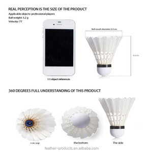 เหอเฟย์กระบองแบดมินตัน Chaopai ลูกขนไก่มาตรฐานญี่ปุ่นสำหรับการแข่งขัน - Product Image 6
