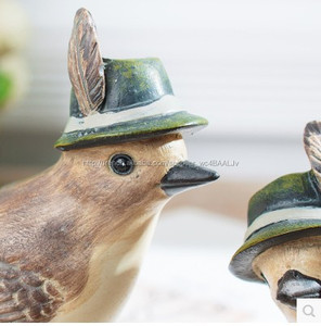 Pays d'amérique chapeau résine oiseaux - Product Image 4