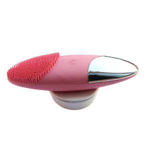 Rechargeable Étanche sans fil <span class=keywords><strong>sonic</strong></span> nettoyage Électrique silicone brosse - Product Image 1