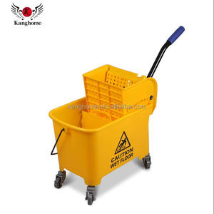 Down-press Cleaning <strong>Mop</strong> <strong>Bucket</strong> <strong>and</strong> Wringer Deluxe Plastic <strong>Mop</strong> <strong>Bucket</strong> Wringer Mini <strong>Mop</strong> Wringer - Product Image 1