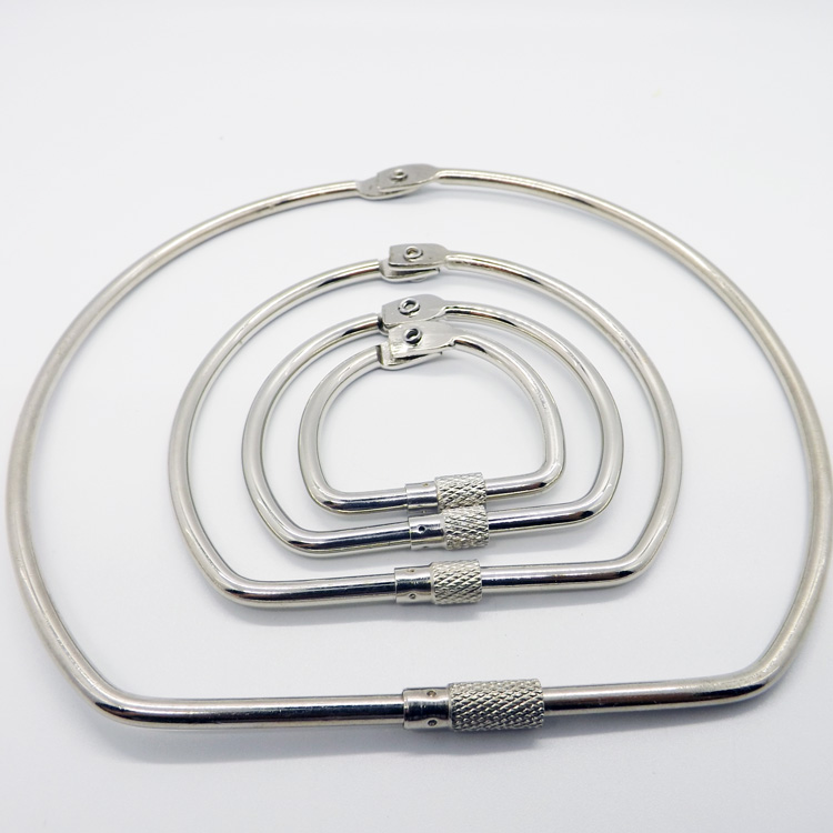 Customized Threaded Metal Binding Rings For Large Bunch Of Keys Swatches