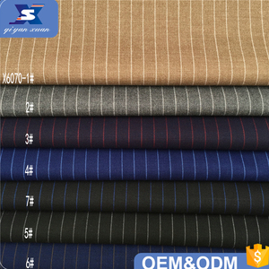 Polyester Viscose Chất Liệu BÚT CHÌ SỌC Mô Hình Kết Cấu Phù Hợp Với Nam Giới Blazer Vải Dệt Quảng Châu Dệt Nhà Cung Cấp - Product Image 2