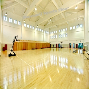 Pista de baloncesto de goma de Pvc, superficie de suelo deportivo usado - Product Image 5