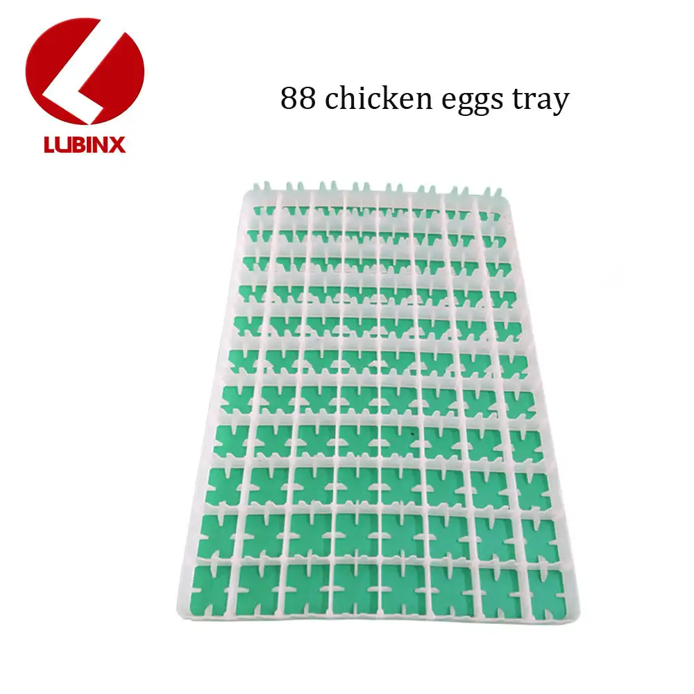 Incubateur industriel de haute qualité en plastique ci88, plateau d'œufs de poulet