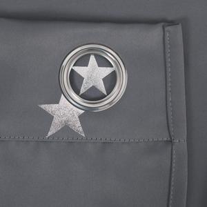 El más nuevo diseño oscurecimiento con aislamiento térmico arandela paneles plata estrellas papel <span class=keywords><strong>de</strong></span> impresión cortina listo - Product Image 6