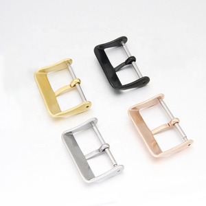 Customize <strong>8mm</strong> to 26mm 20mm 22mm 24mm Stainless Steel Pin Buckle Strap <strong>Watch</strong> <strong>Band</strong> 16/18mm Clasp <strong>Watch</strong> Buckles