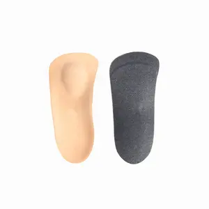 3/4 Orthotic Insoles P13 3/4 Leather Heat Moldable Orthotic Arch Support Flat Feet Custom Orthotic Thermoplastic Insole