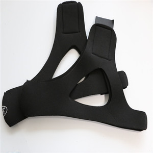 CE Black Anti Schnarch verstellbare Kinns tützen Kinnriemen Stop Schnarch gürtel - Product Image 4