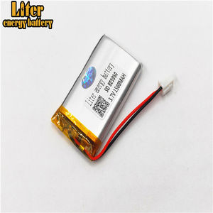 Stecker 2,0-2 P 803050 1500 mah <span class=keywords><strong>3</strong></span>,7 v Wiederaufladbare lipo batterie solar li ionen polymer lithium-batterie mit PCM - Product Image 1