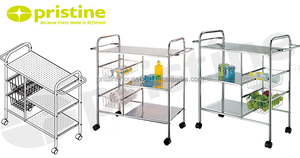 Wholesale 3-Tier Quality Home <b>Storage</b> Kitchen Island <b>Cart</b> Manufactured in Taiwan Available on EBay - Product Image 5