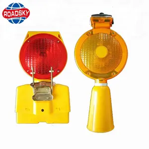 Super Bright Highway Safe Rotating Solar Beacon Flashing Lights