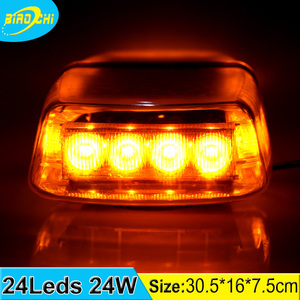 24 와트/30.5 센치메터 슈퍼 밝은 방수 휴대용 자기 마운트 미니 경찰 경고 led 조명 - Product Image 3