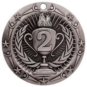 Medalla Redonda Personalizada con Logotipo en Relieve, Medalla en Blanco con Cinta, Artesanía Popular - Product Image 3
