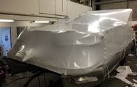Film rétractable Anti-UV pour bateau, film rétractable opaque blanc, fabricant d'enveloppe rétractable marine, 7mil, 17ft x 200ft