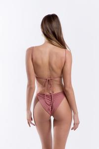 Custom design donne sexy estrema <span class=keywords><strong>micro</strong></span> string bikini <span class=keywords><strong>perizoma</strong></span> con nastri per i dettagli - Product Image 3