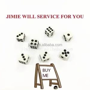 8mm high quality acrylic normal dot mini dice