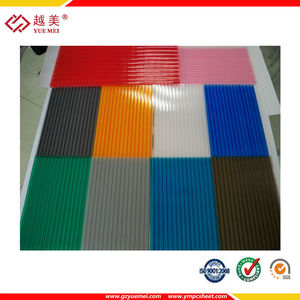6 mm doble pared lámina de policarbonato 100% Bayer por efecto invernadero <span class=keywords><strong>claraboya</strong></span> cochera <span class=keywords><strong>techo</strong></span> toldo - Product Image 5