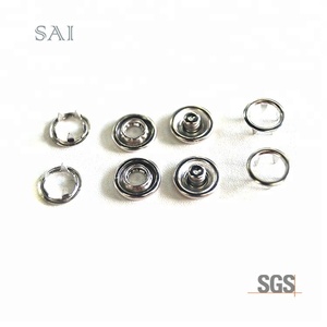 Sơn Tùy Chỉnh 4 Phần Mạnh Prong Snap Nút Sơn Vòng Snap Nút - Product Image 3