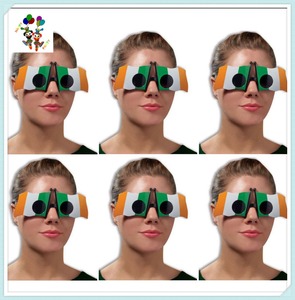 Lunettes de soleil drôles de couleurs de drapeau irlandais, robe fantaisie de fête <span class=keywords><strong>St</strong></span> Patricks HPC-2768 - Product Image 3