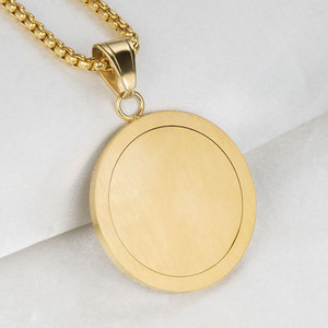 <span class=keywords><strong>Collana</strong></span> Personalizzata Marlary in Acciaio Inox, Gioielli Hip Hop <span class=keywords><strong>con</strong></span> Pendente a Testa di <span class=keywords><strong>Leone</strong></span> Placcato Oro 18K <span class=keywords><strong>con</strong></span> Zirconi per Uomo - Product Image 6