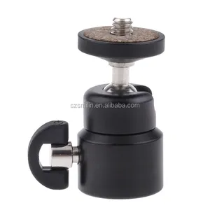 Mini Balhoofd statief 360 Graden Draaibare Camera Houder Mount 1/4 Adapter Cradle