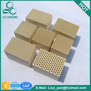 <span class=keywords><strong>Intercambio</strong></span> de calor de cerámica del panal sustrato para gas de escape del coche purificador - Product Image 5