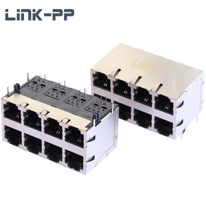 2x4 Port 6 Broches 6P4C Femelle RJ11 Connecteur <span class=keywords><strong>Prises</strong></span> Téléphoniques - Product Image 6