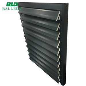 Aluminum <strong>fire</strong> <strong>rated</strong> <strong>louvers</strong> alloy 6065 vertical horizontal security system bld shutters bld7-521 - Product Image 2